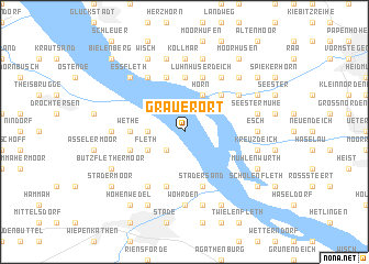 map of Grauerort