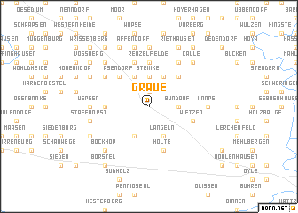 map of Graue