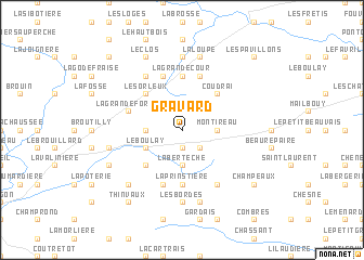 map of Gravard