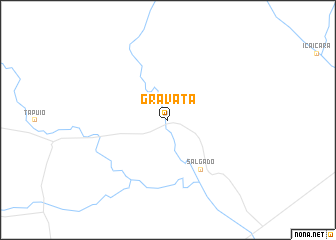 map of Gravatá