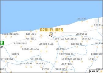 map of Gravelines