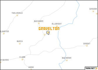 map of Gravelton