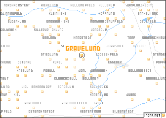 map of Gravelund