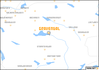 map of Gravendal