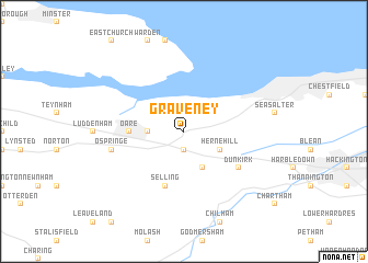 map of Graveney