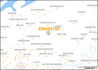 map of Graveston