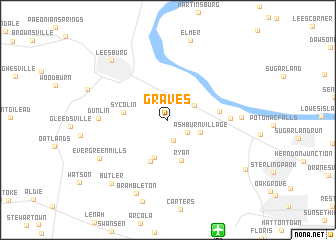 map of Graves