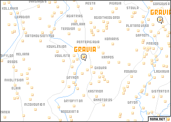 map of Graviá