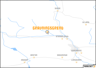 map of Gravningsgrend