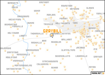 map of Graybill