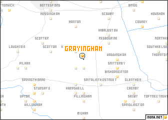 map of Grayingham