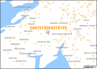 map of Graystone Estates