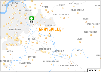 map of Graysville