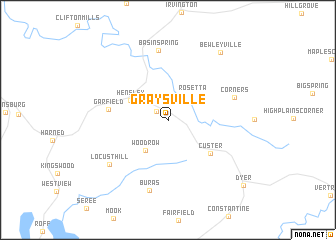 map of Graysville