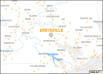 map of Graysville