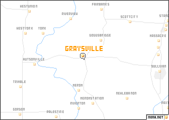 map of Graysville