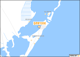 map of Grayvik