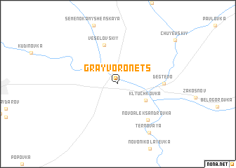 map of Gray-Voronets