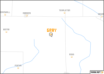 map of Gray