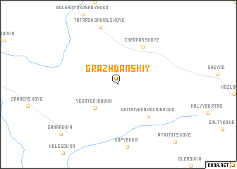 map of Grazhdanskiy