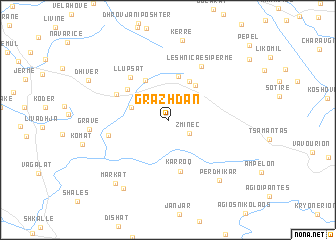 map of Grazhdan