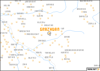 map of Grazhdan