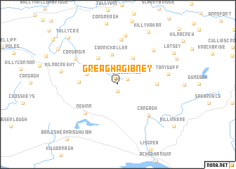 map of Greaghagibney