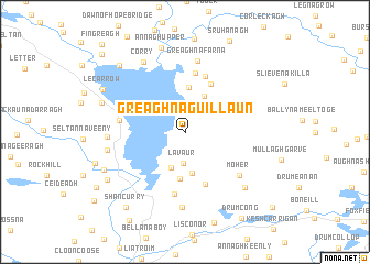 map of Greaghnaguillaun