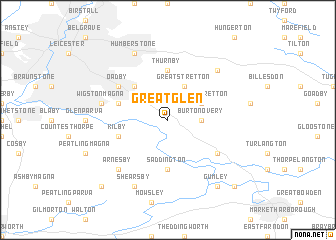 map of Great Glen