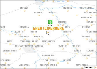 map of Great Livermere