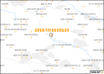 map of Great Missenden