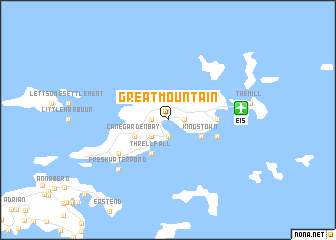 map of Great Mountain