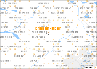 map of Grebenhagen