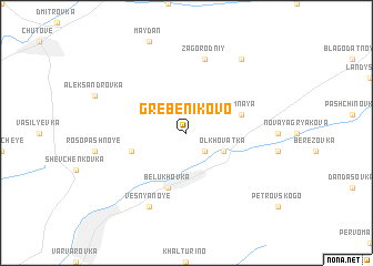 map of Grebenikovo