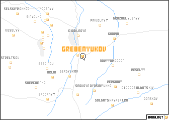 map of (( Grebenyukov ))