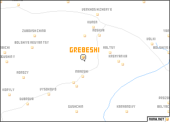 map of Grebeshi