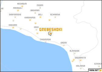 map of Grebeshoki