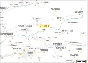 map of Greble