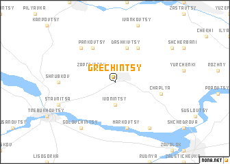 map of Grechintsy