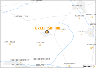 map of Grechishkino