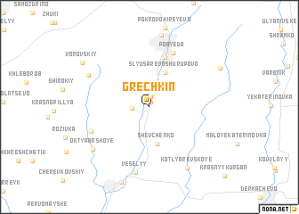 map of Grechkin