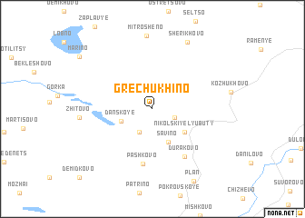 map of Grechukhino