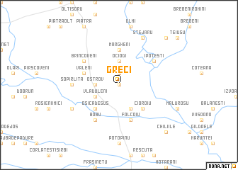 map of Greci