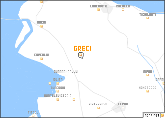 map of Greci