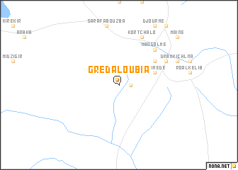 map of Gréda Loubia