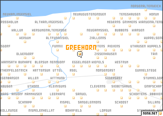 map of Greehörn