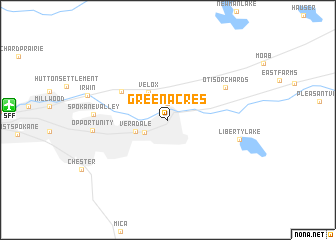 map of Greenacres