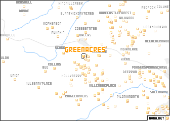 map of Greenacres