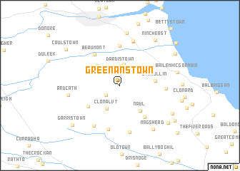 map of Greenanstown