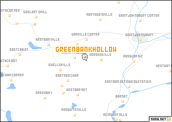 map of Greenbank Hollow